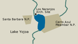 Lake Yojoa Detail Map