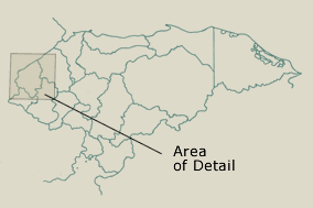 Copan Regional Map
